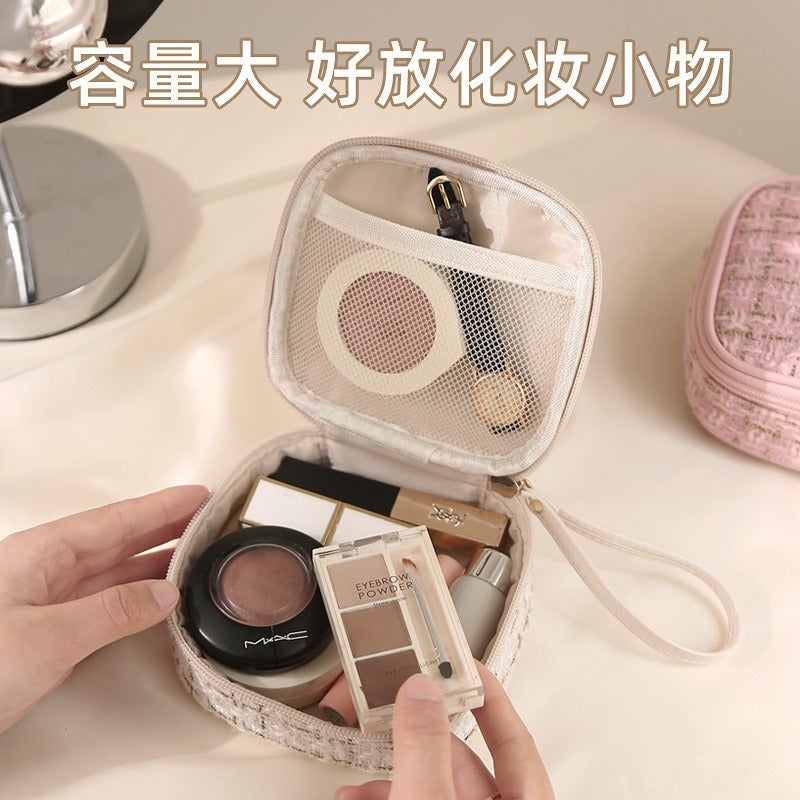 Cosmetic Bag Women'S Travel Mini Cosmetic Bag Lipstick Storage Bag Advanced Portable Storage Bag - Image 4